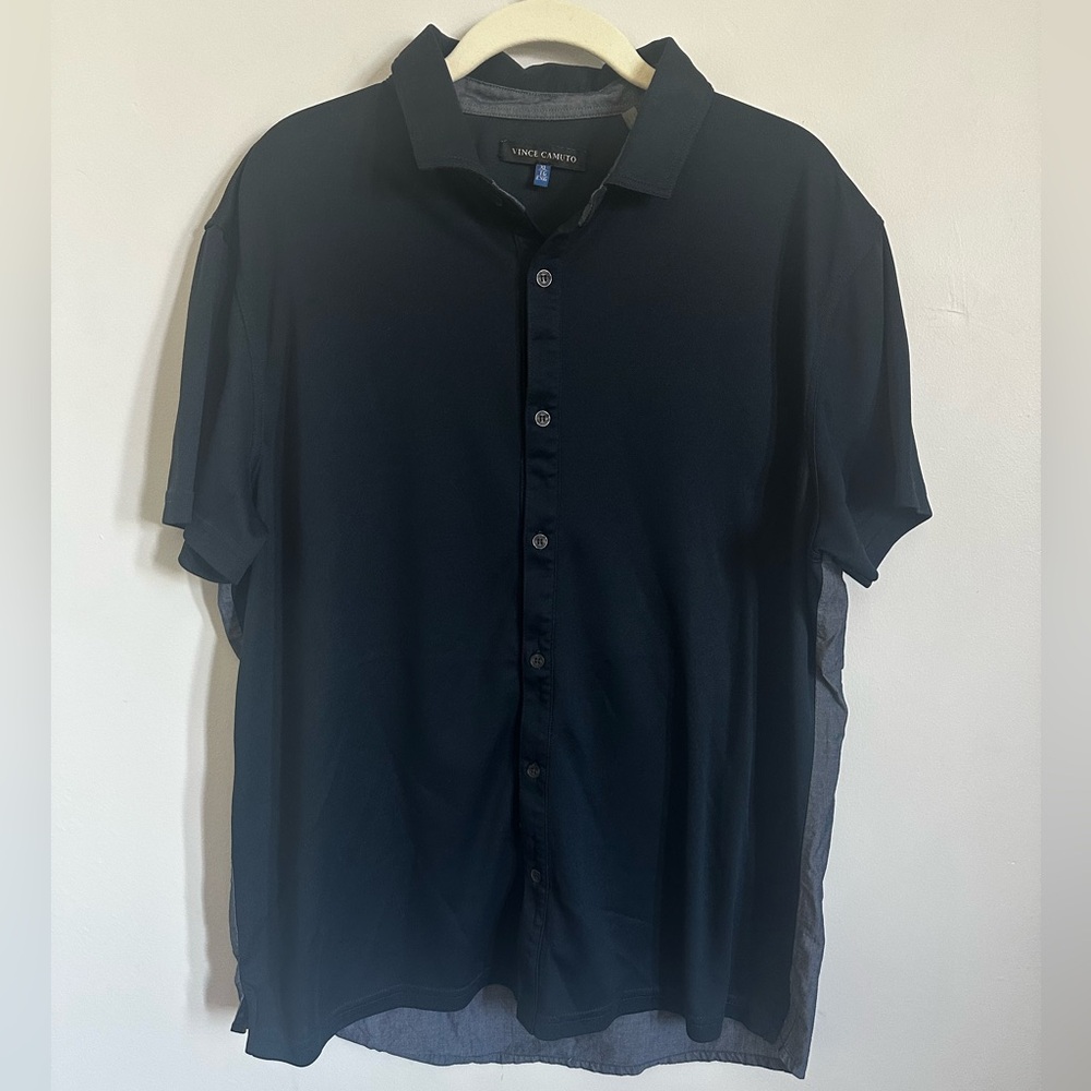 Vince Camuto Short Sleeve Button Down Shirt